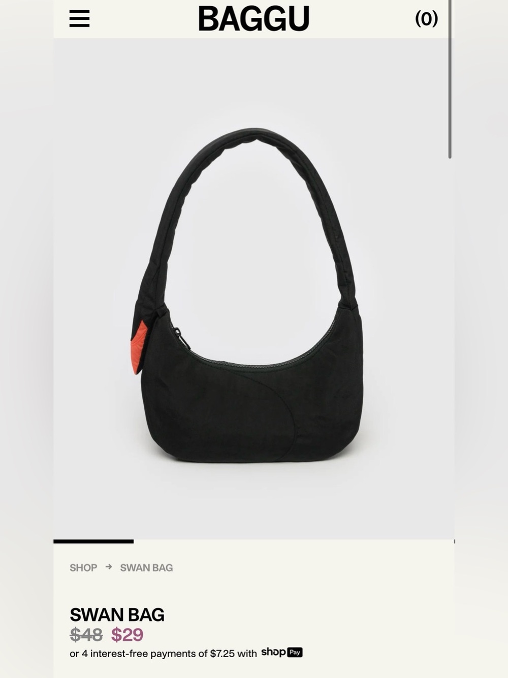 Baggu Swan Purse - Picture 8 of 12